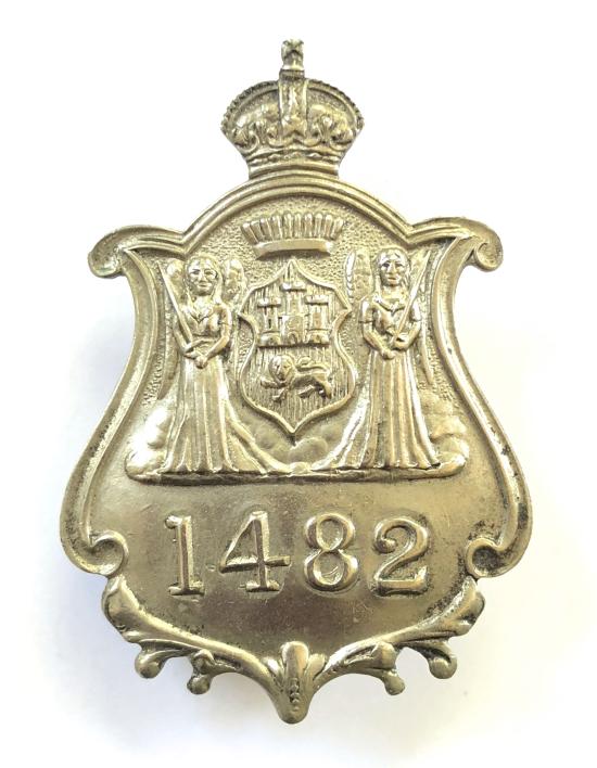 Norwich City Special Constabulary numbered cap badge