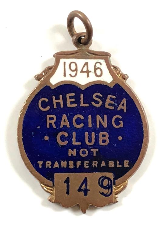 1946 Stamford Bridge Chelsea Greyhound Racing Club members badge