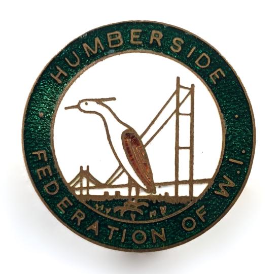 Humberside Federation Of Women's Institutes WI badge