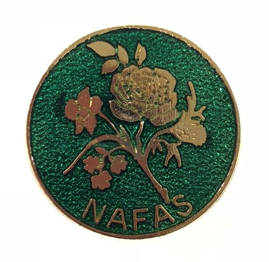 National Association of Flower Arrangement Societies NAFAS badge