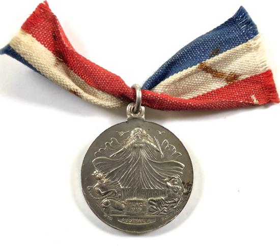 Victory and Peace Celebrations 1919 Australia medal