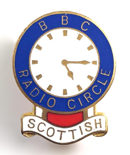 BBC Radio Circle Scottish Area childrens hour club badge
