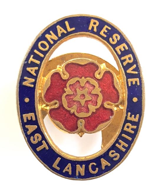 WW1 National Reserve East Lancashire badge