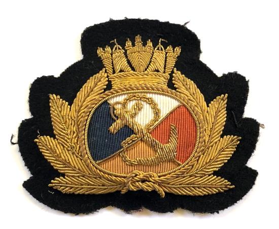 Peninsular & Oriental P&O Merchant Navy cap badge