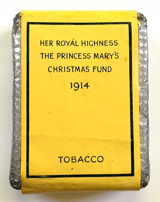 WW1 Princess Mary Christmas 1914 Gift Fund unopened Tobacco Packet
