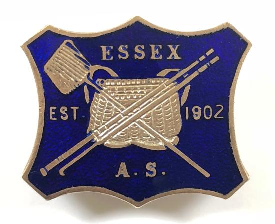 Essex Angling Society fishing badge by L.Simpson (London) Ltd