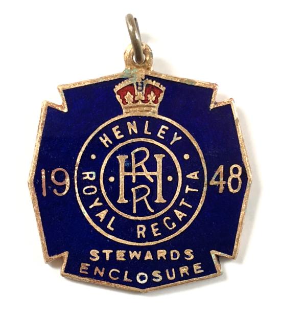 1948 Henley Royal Regatta stewards enclosure badge