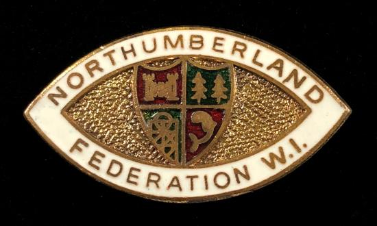 Northumberland Federation Women's Institute WI badge