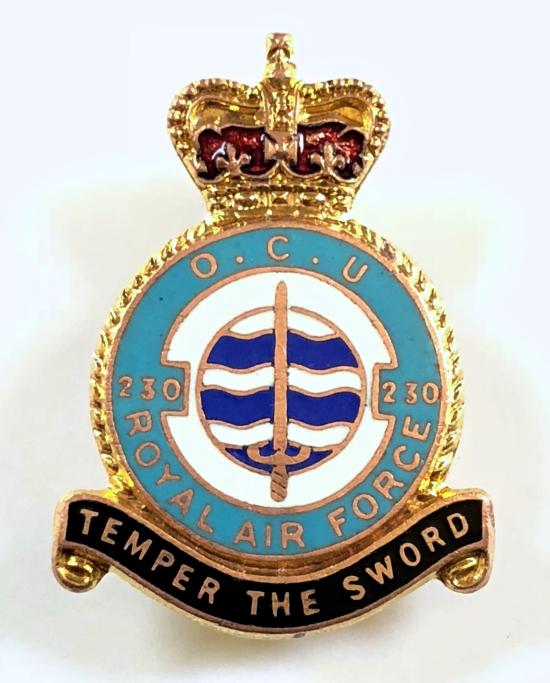 RAF No 230 OCU Royal Air Force Operational Conversion Unit badge