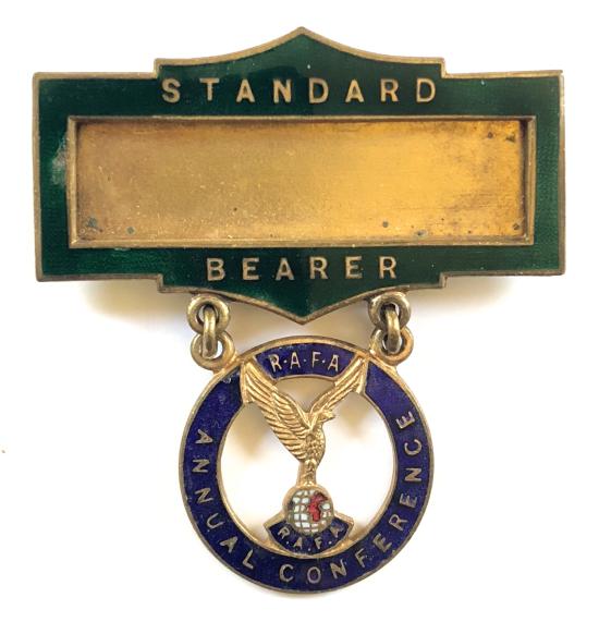 Royal Air Force Association Standard Bearer RAFA badge