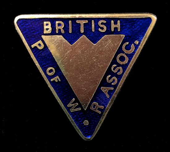 British Prisoner of War Relatives Association membership badge