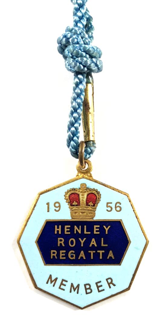 1956 Henley Royal Regatta stewards enclosure badge