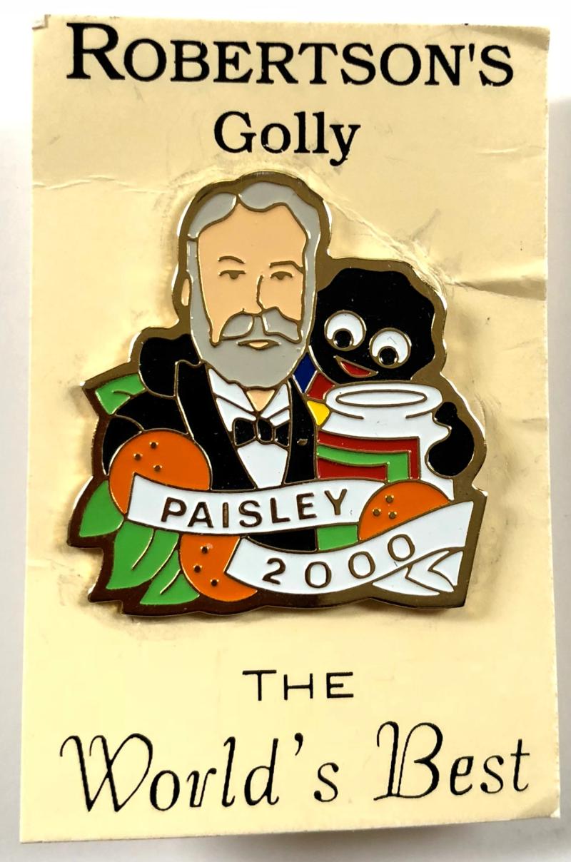 Sally Bosleys Badge Shop Robertsons Golly Paisley Exhibition 2000 
