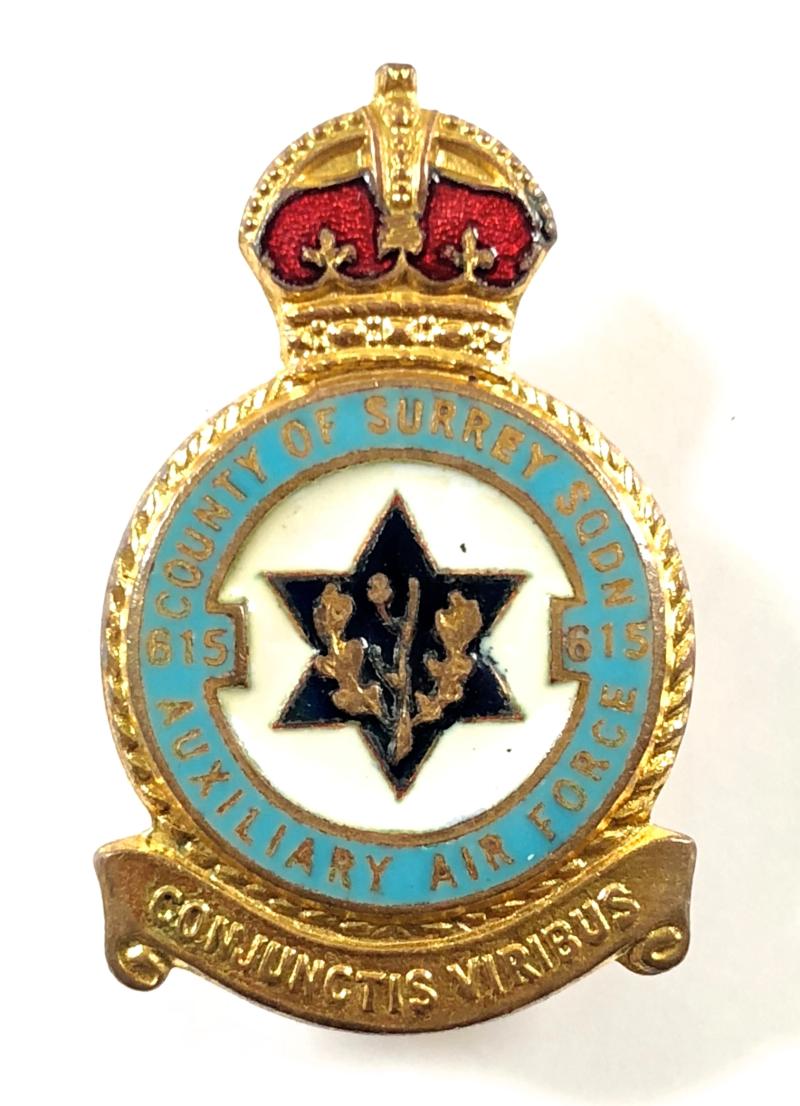 RAF No 615 County of Surrey Battle of Britain Squadron badge