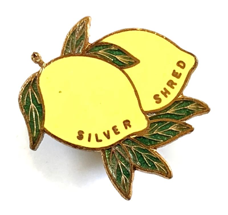 Robertsons Silver Shred Marmalade advertising badge
