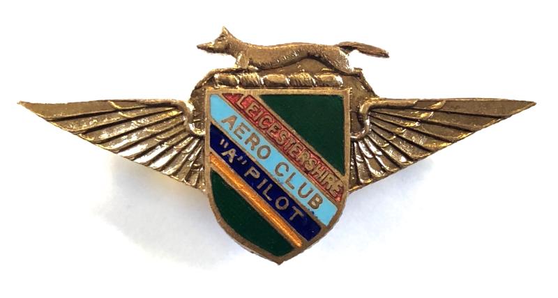 Leicestershire Aero Club 'A' Pilot qualification badge