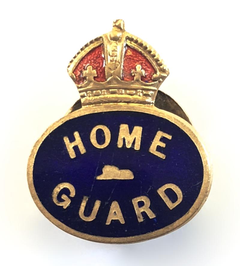 WW2 Home Guard Invasion Defence lapel badge