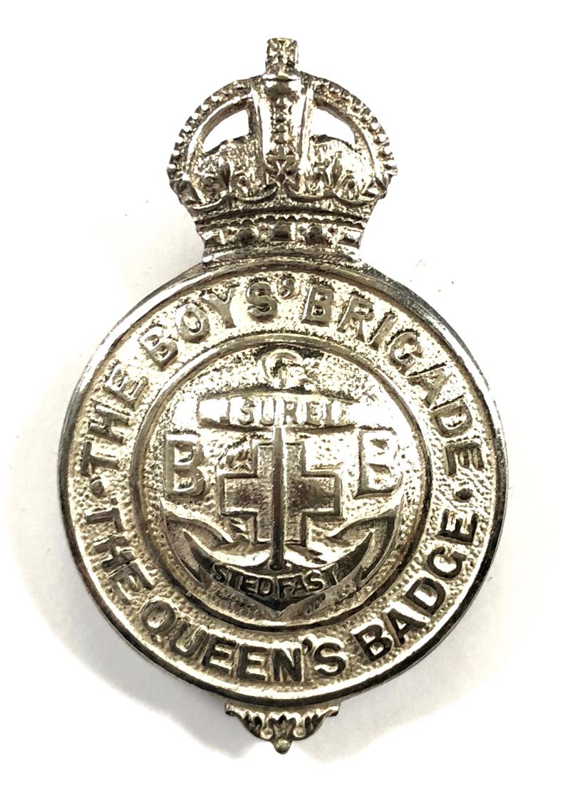 Boys Brigade The Queens award badge