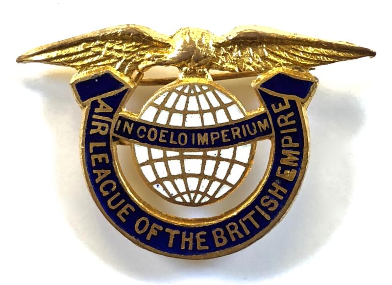 Air League of the British Empire supporters pin badge