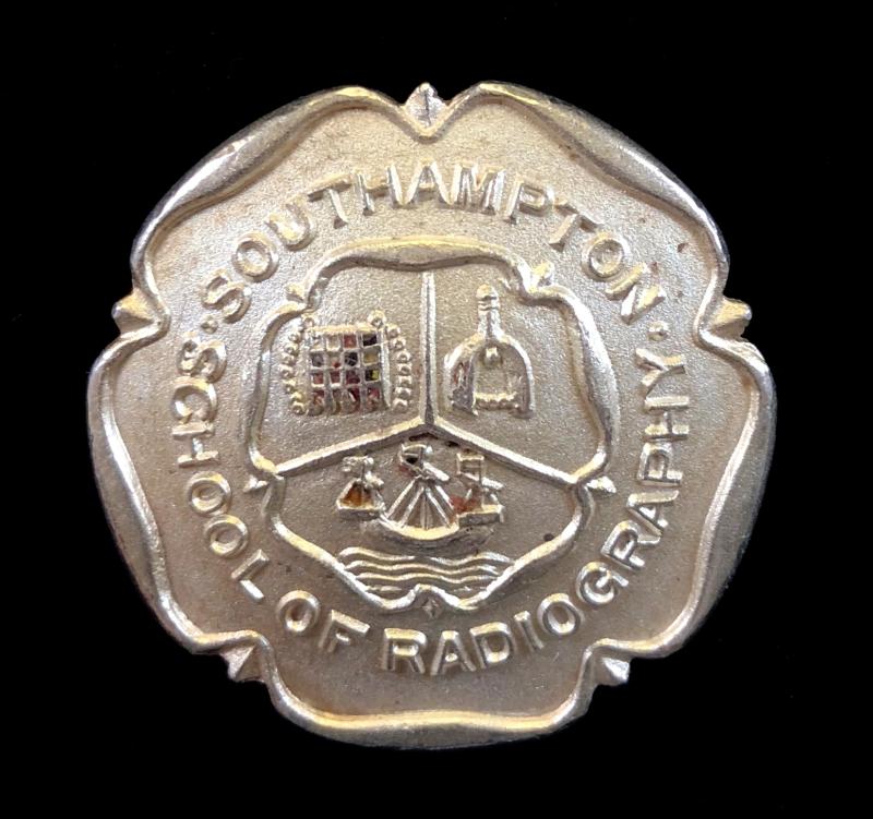 Southampton School of Radiography 1983 silver badge Hampshire