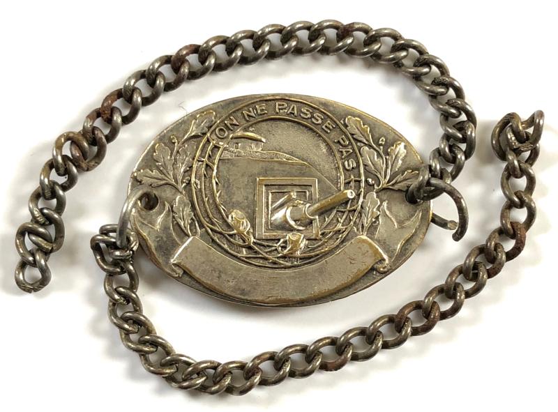 Maginot Line 'Ligne Maginot On Ne Passe Pas' identity bracelet