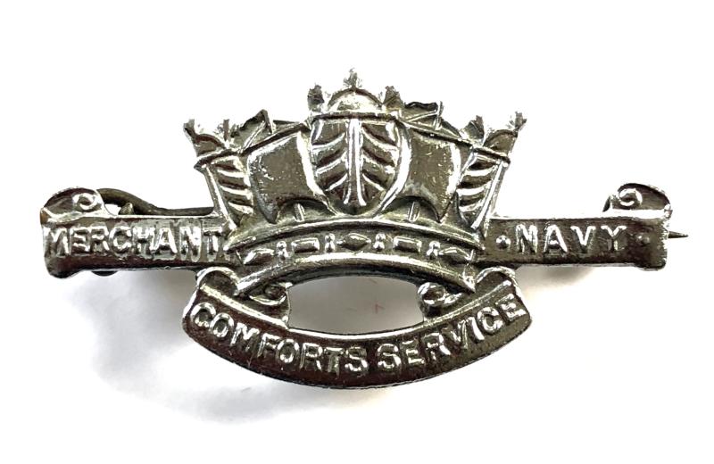 WW2 Merchant Navy Comforts Service volunteer war workers badge
