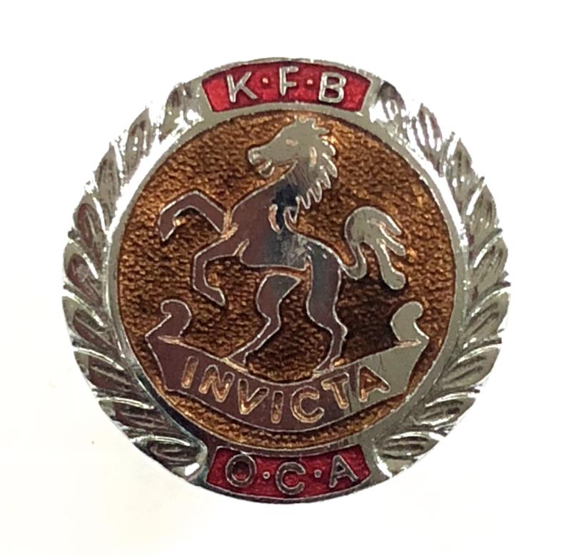 Kent Fire Brigade OCA Old Comrades Association badge