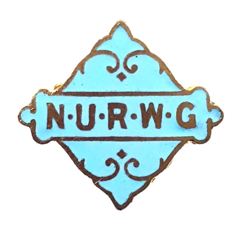 National Union of Railwaymen Women's Guild NURWG badge