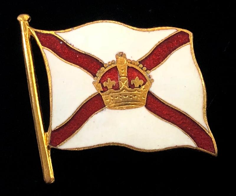 Royal Mail Steam Packet Co or Royal Mail Lines House Flag officers badge