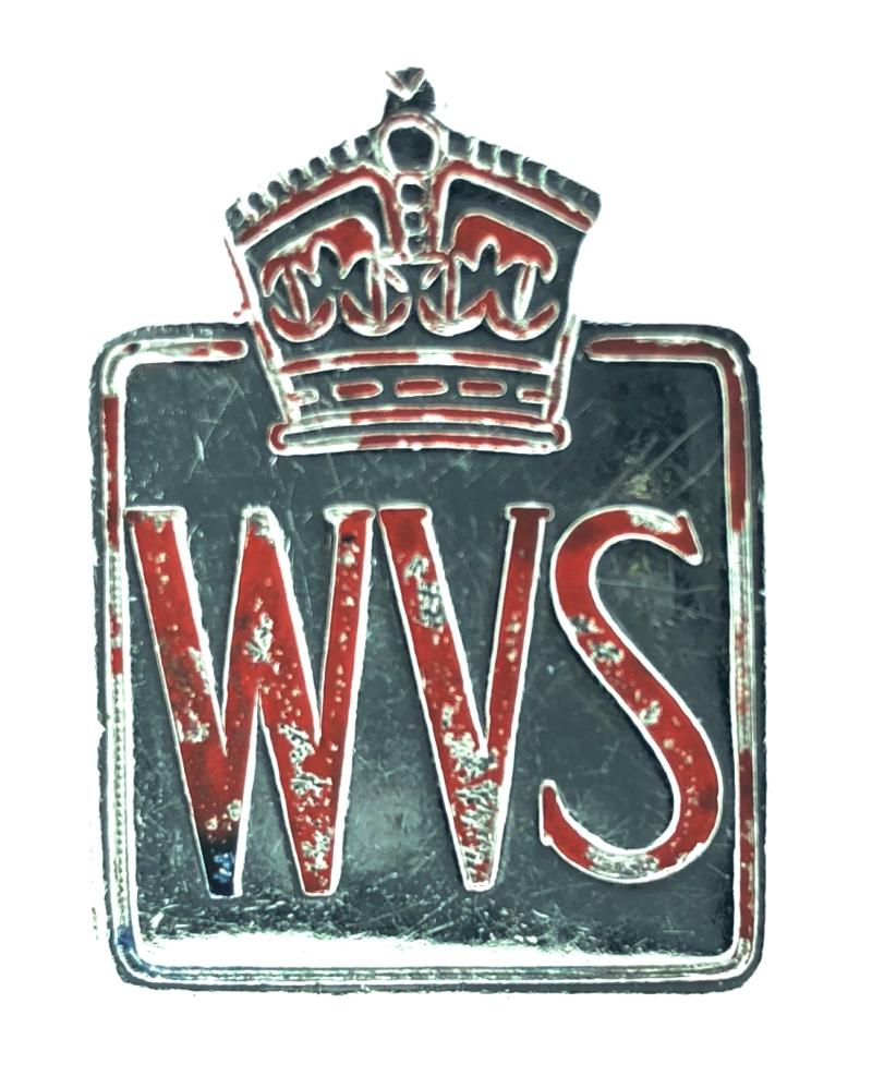 Womens Voluntary Service WVS utility badge c1947 to 1950