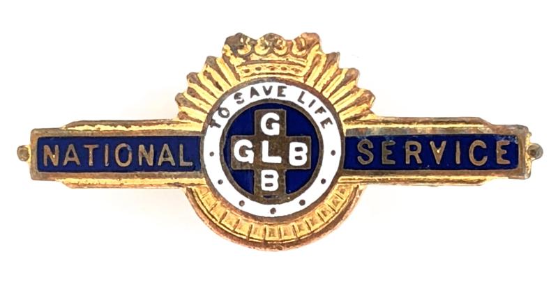 WW2 National Service Girls Life Brigade GLB home front badge