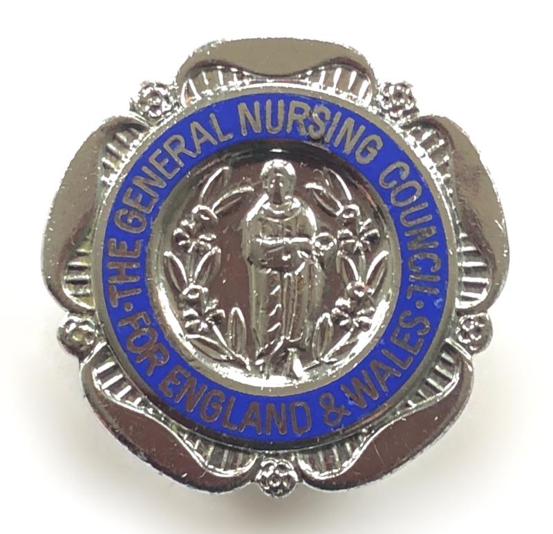 General Nursing Council State Registered Nurse RNMS badge unnamed