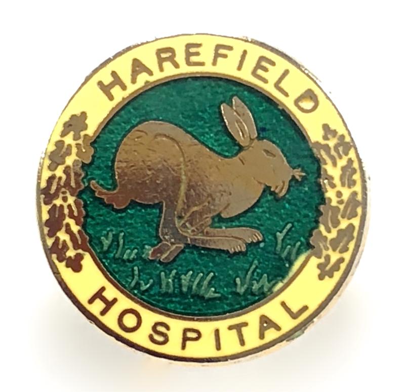 Harefield Hospital supporters enamel pin badge