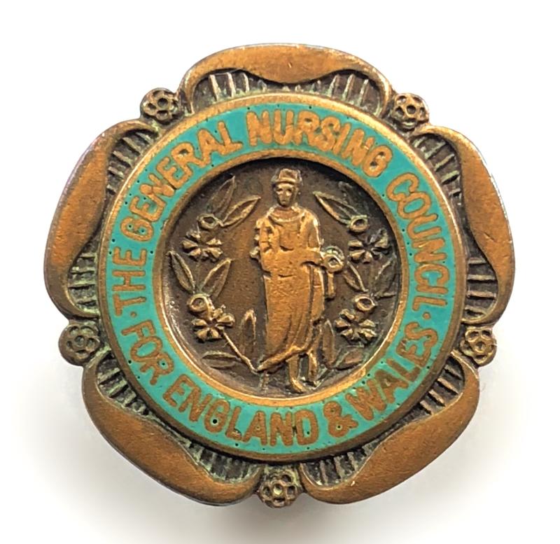 General Nursing Council State Enrolled Nurse SEN badge unnamed