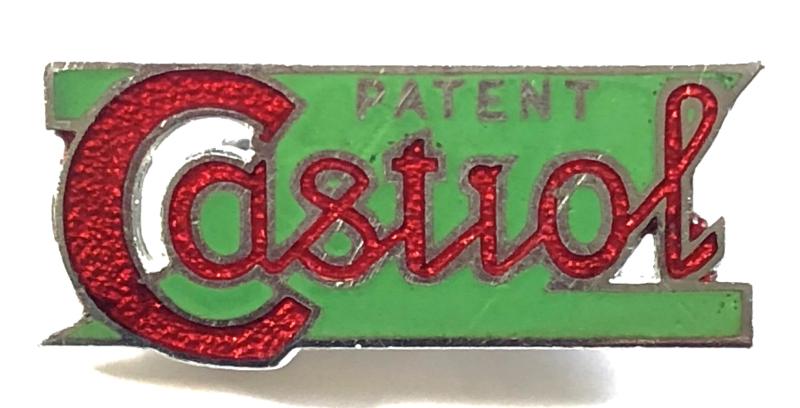 Castrol Motor Oil advertising badge J.R.Gaunt