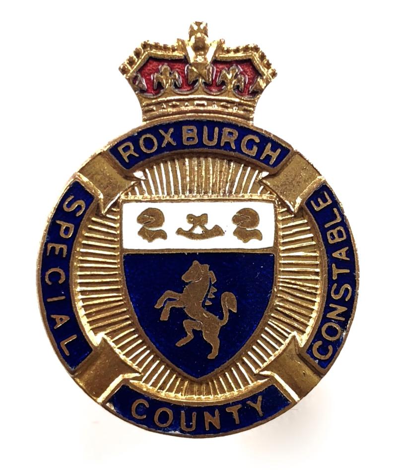Roxburgh County Special Constable police badge Scotland