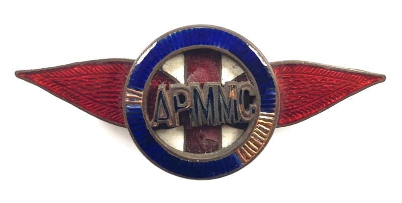 WW1 Almeric Paget Military Massage Corps APMMC nurses badge