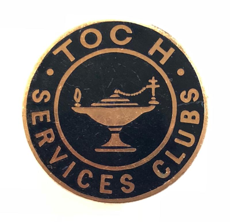 Toc H Services Club home front badge by H.W.Miller