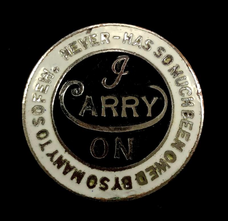 Churchills 1940 tribute speech badge to the RAF fighting in the Battle of Britain