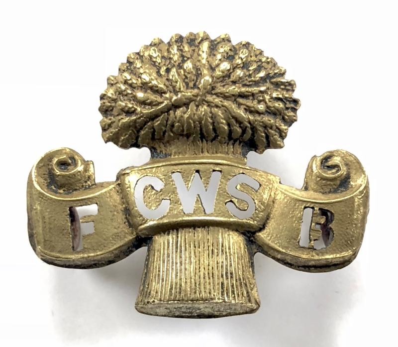 Co-operative Wholesale Society Fire Brigade firemans badge