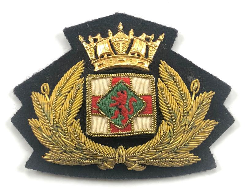 British Petroleum Tanker Company shipping line cap badge