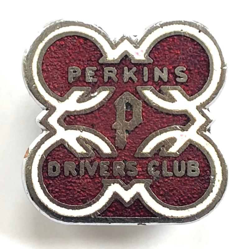 Perkins Diesel Engines drivers club badge