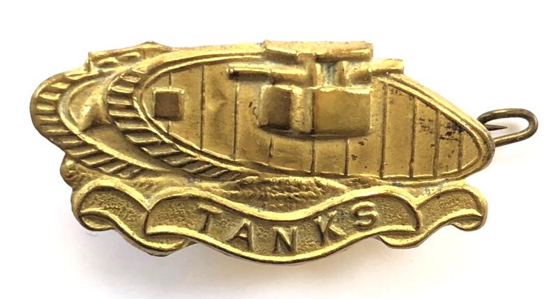 WW1 Tank Corps fundraising pin badge