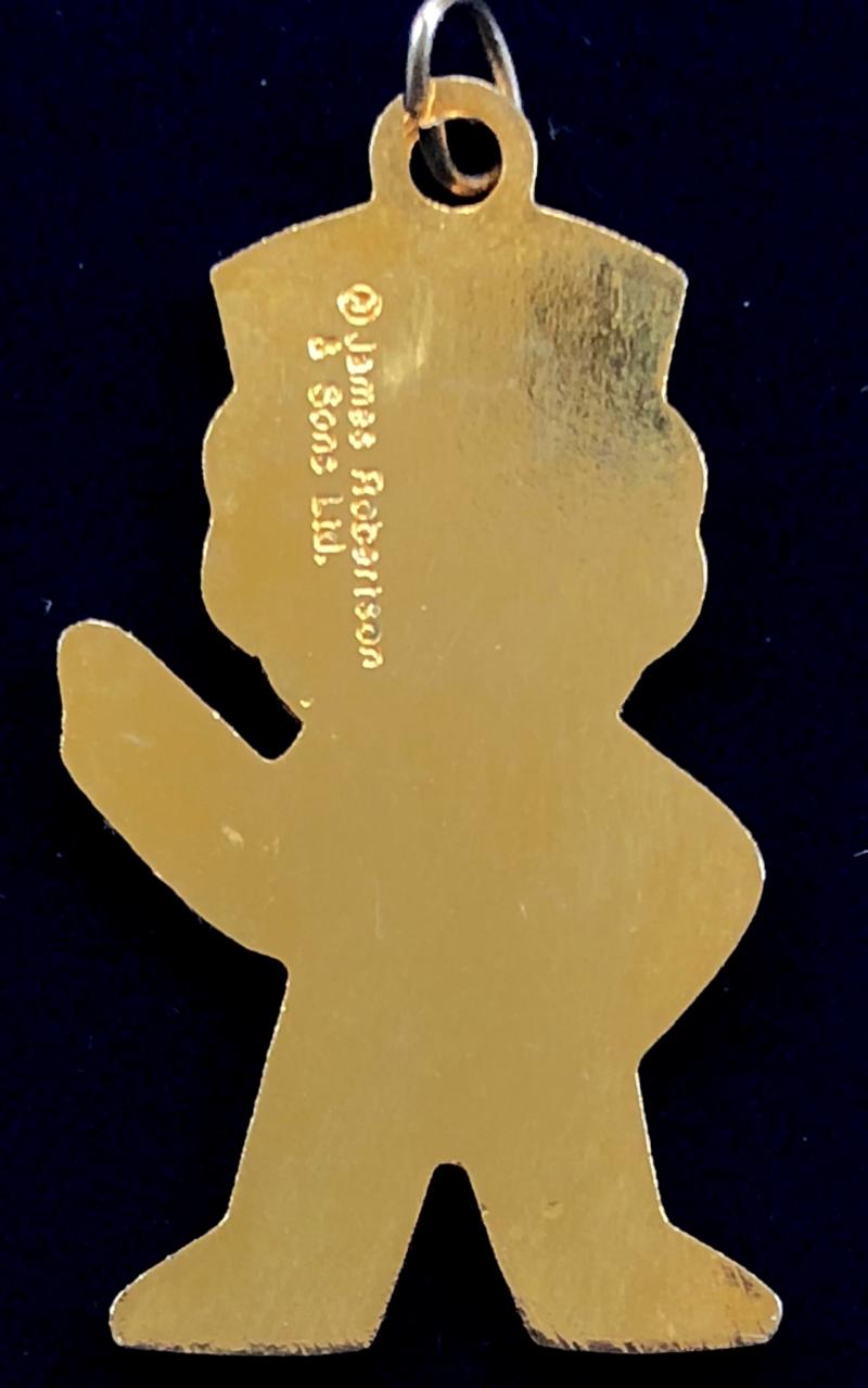 Robertsons Golly Nurse acrylic penant badge