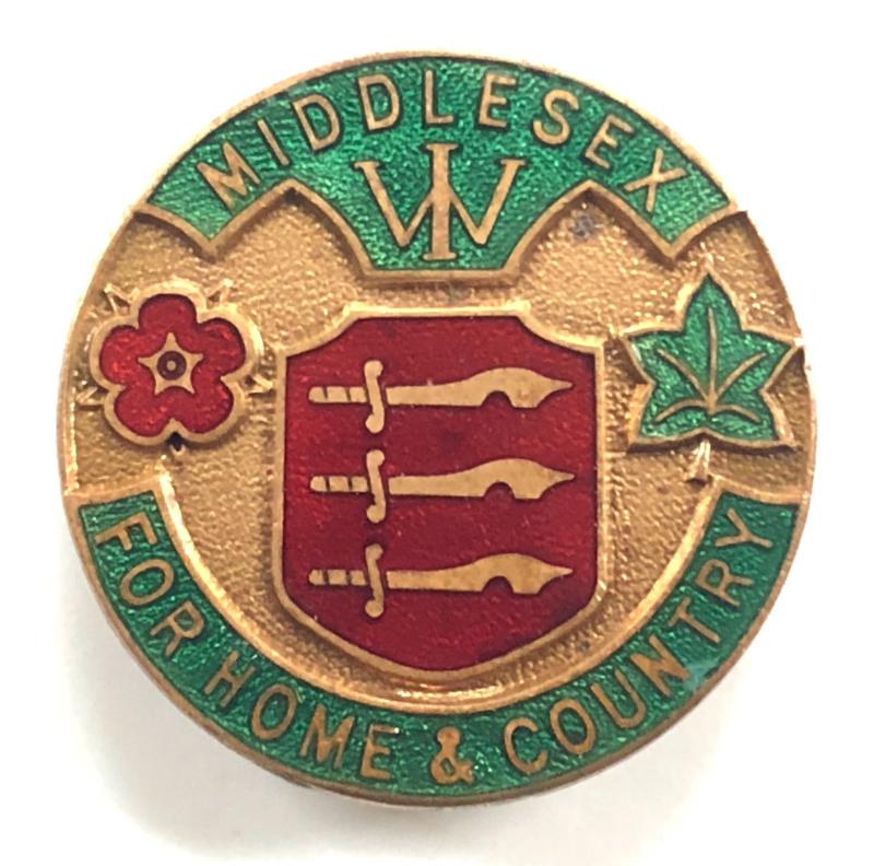 Middlesex Women's Institutes For Home and Country WI badge