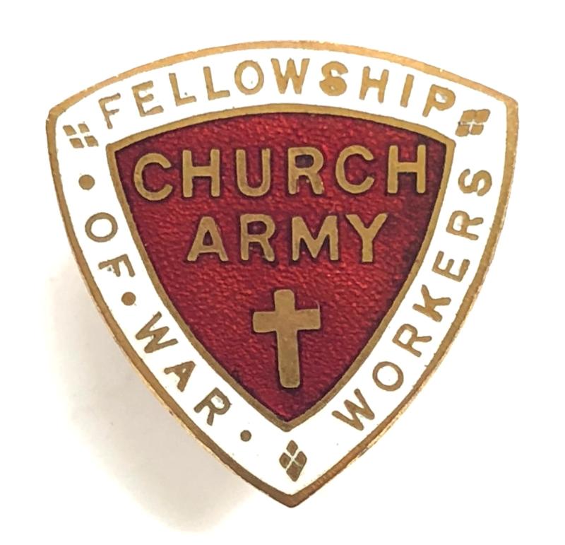 WW2 Church Army Fellowship of War Workers home front badge