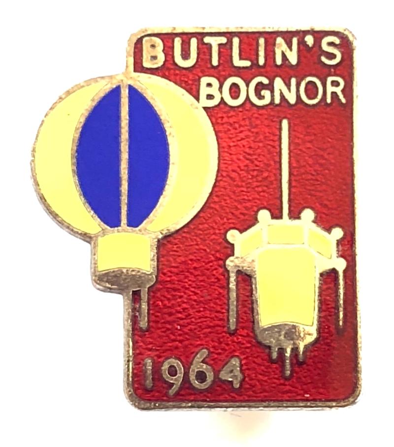 Butlins 1964 Bognor Regis holiday camp illuminations badge