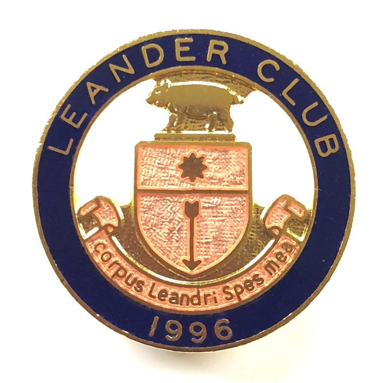 1996 Leander Rowing Club pin badge Henley Royal Regatta