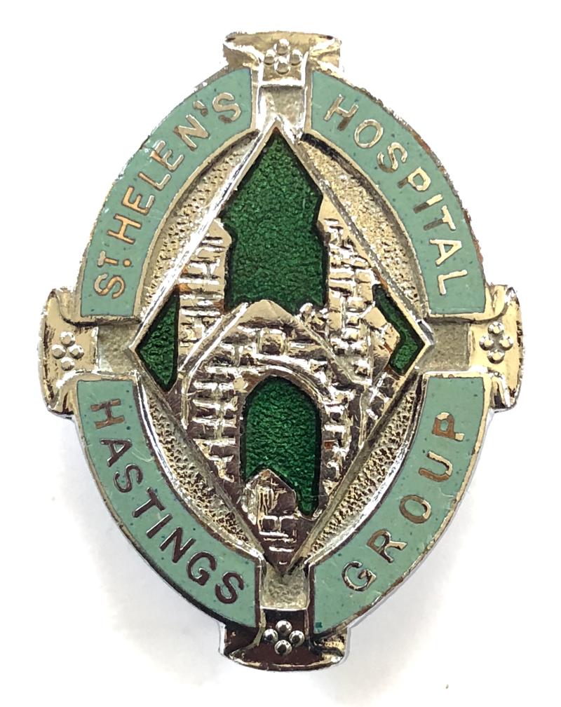 St. Helens Hospital Hastings Group nurses badge