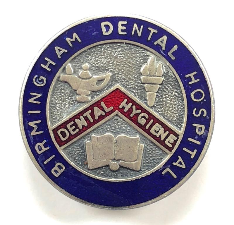 Birmingham Dental Hospital nurses pin badge
